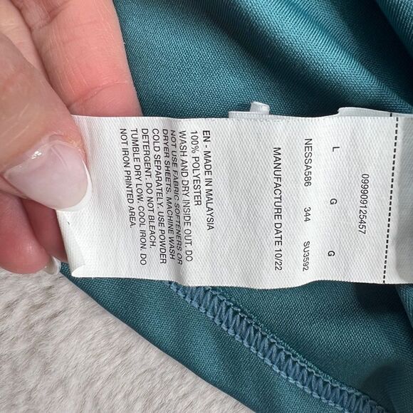 Nike Swim Dri-Fit TShirt Mens Large Stretch Wicking Crew Neck Gym Training - Picture 5 of 10